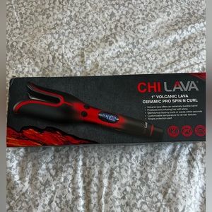Chi lava spin and curl